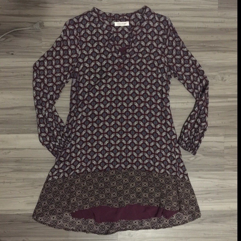 Long Sleeve Boho Dress